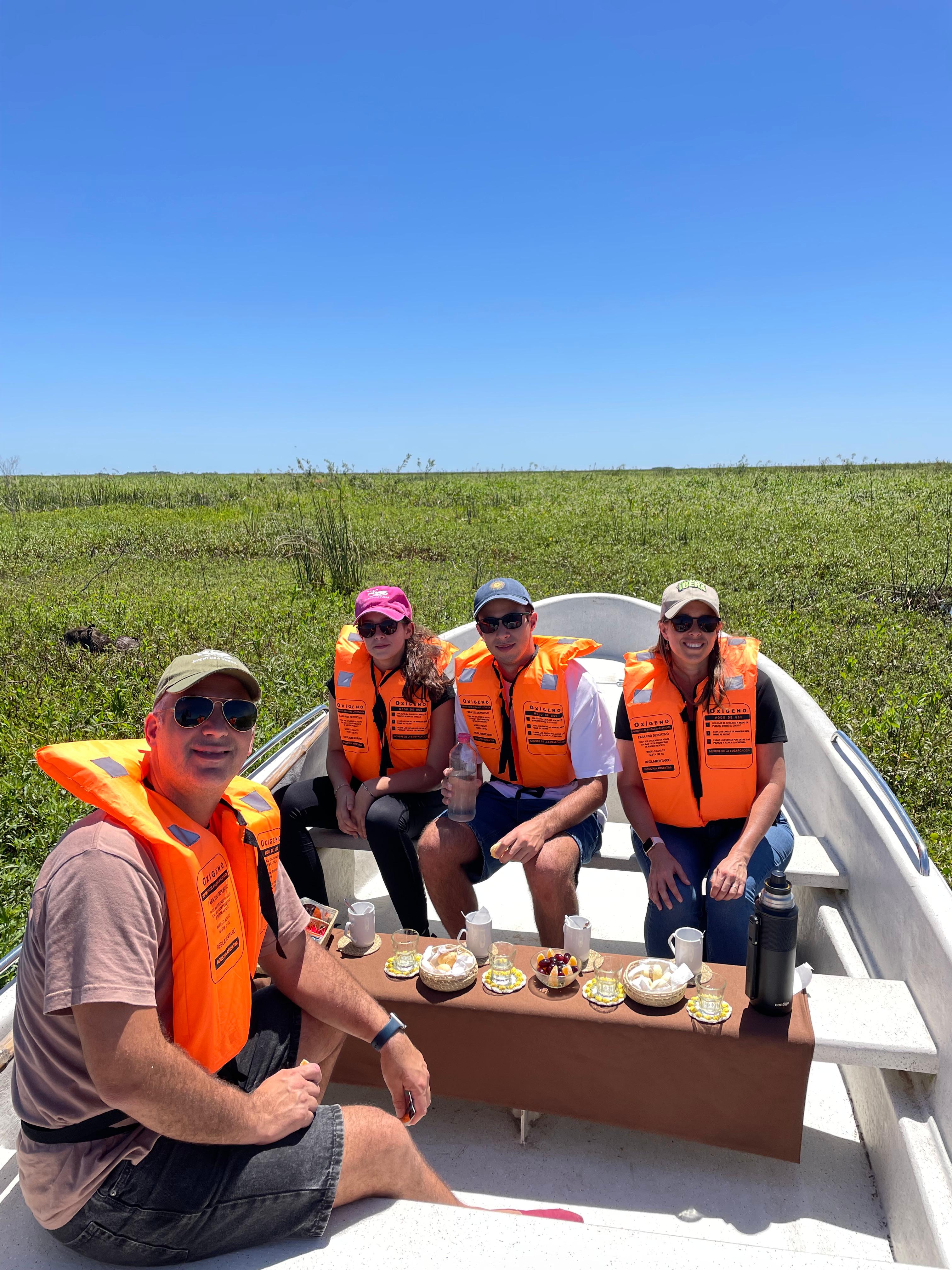 Atardecer en los esteros